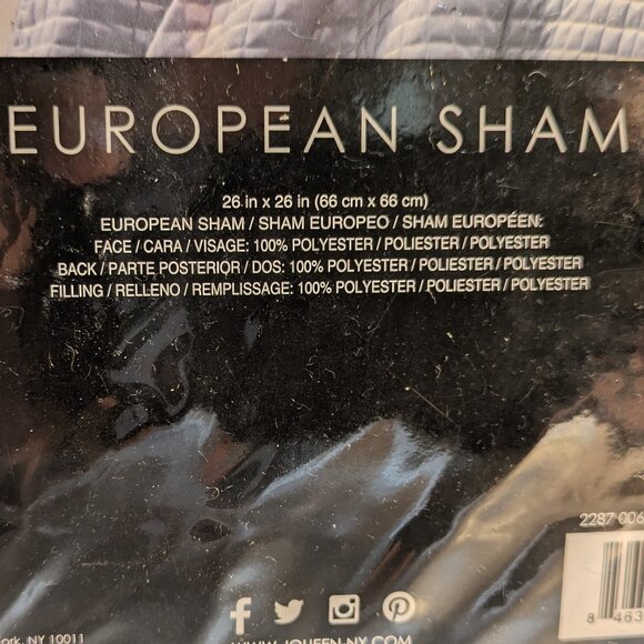 J.QUEEN New York "Glacier" European Sham - Picture 6 of 6